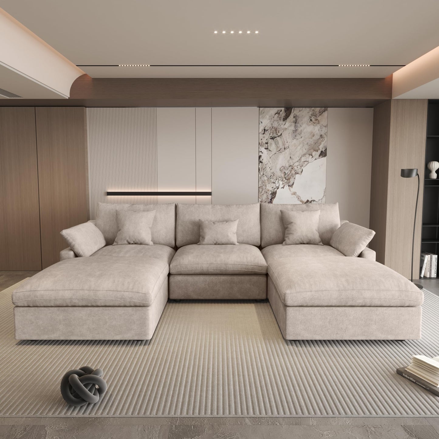 Linen Cloud Modular Sectional Sofa