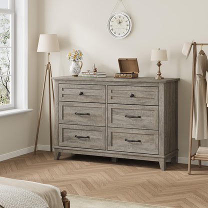 Modern Bedroom Dresser with Spacious Storage