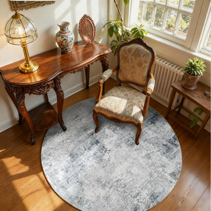 Washable Vintage Runner Rug with Non-Slip Backing