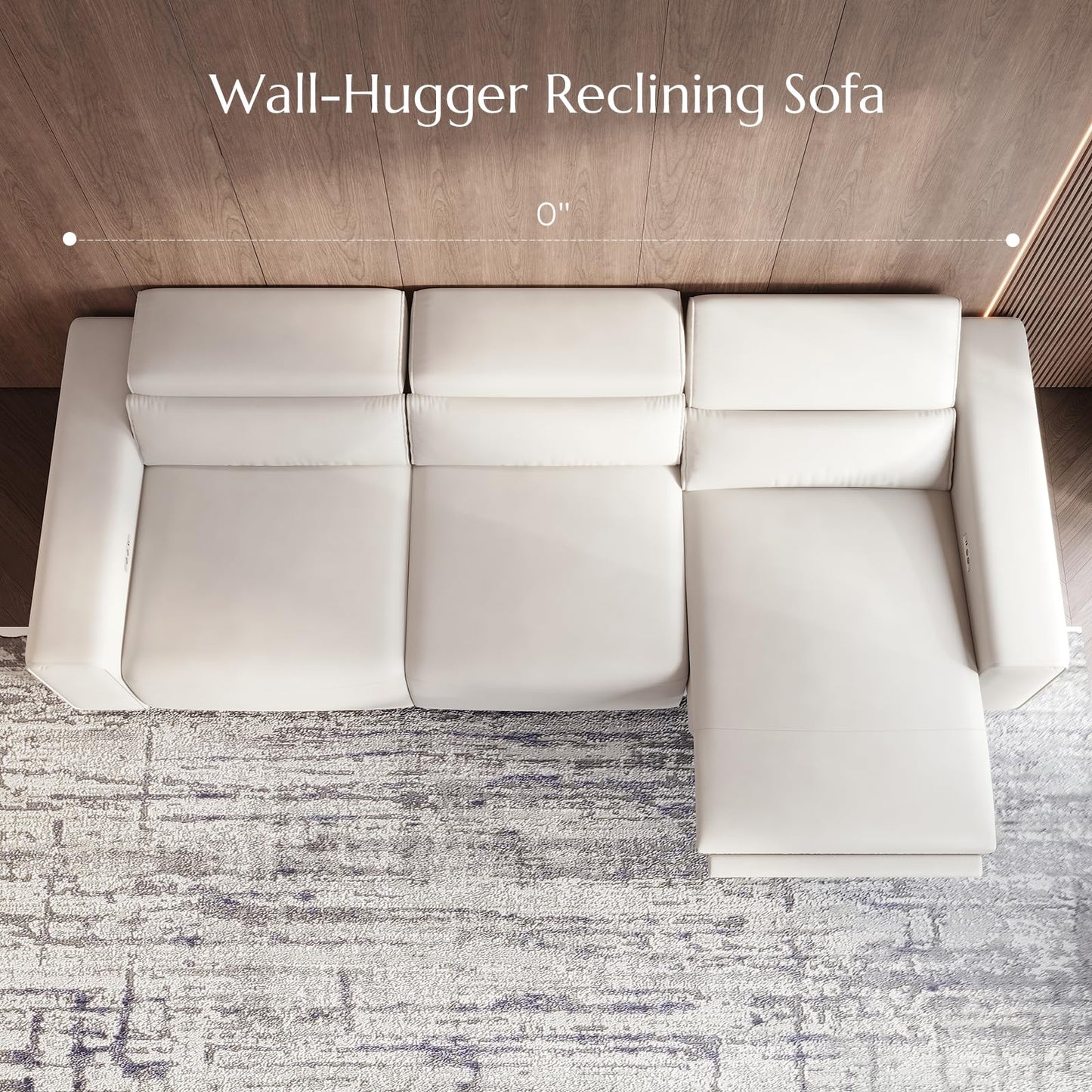 77-Inch Power Reclining Loveseat
