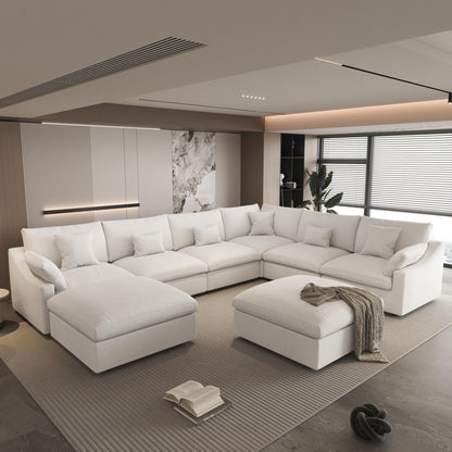 Linen Cloud Modular Sectional Sofa