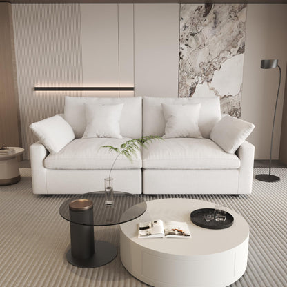 Linen Cloud Modular Sectional Sofa