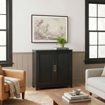 Martha Stewart Bedford Modular Fluted Storage Cabinet