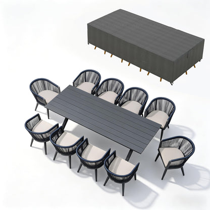Portland Outdoor Dining Set with Modern Design