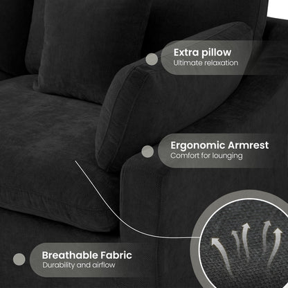 Linen Cloud Modular Sectional Sofa