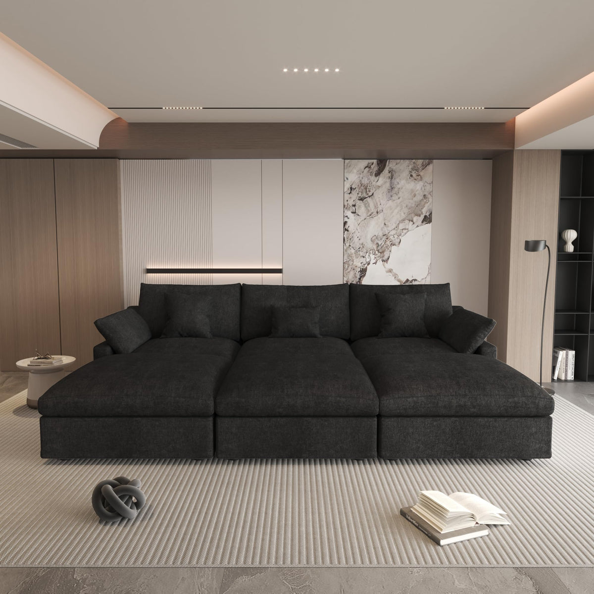 Linen Cloud Modular Sectional Sofa