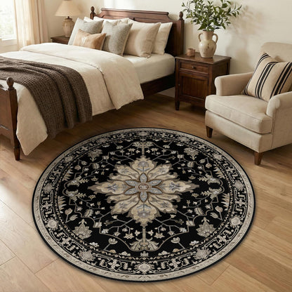 Washable Area Rug with Soft Non-Slip Backing