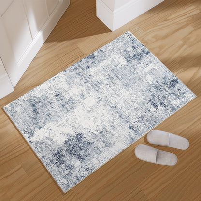 Washable Vintage Runner Rug with Non-Slip Backing