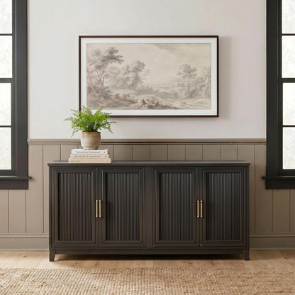 Martha Stewart Bedford Modular Fluted Storage Cabinet