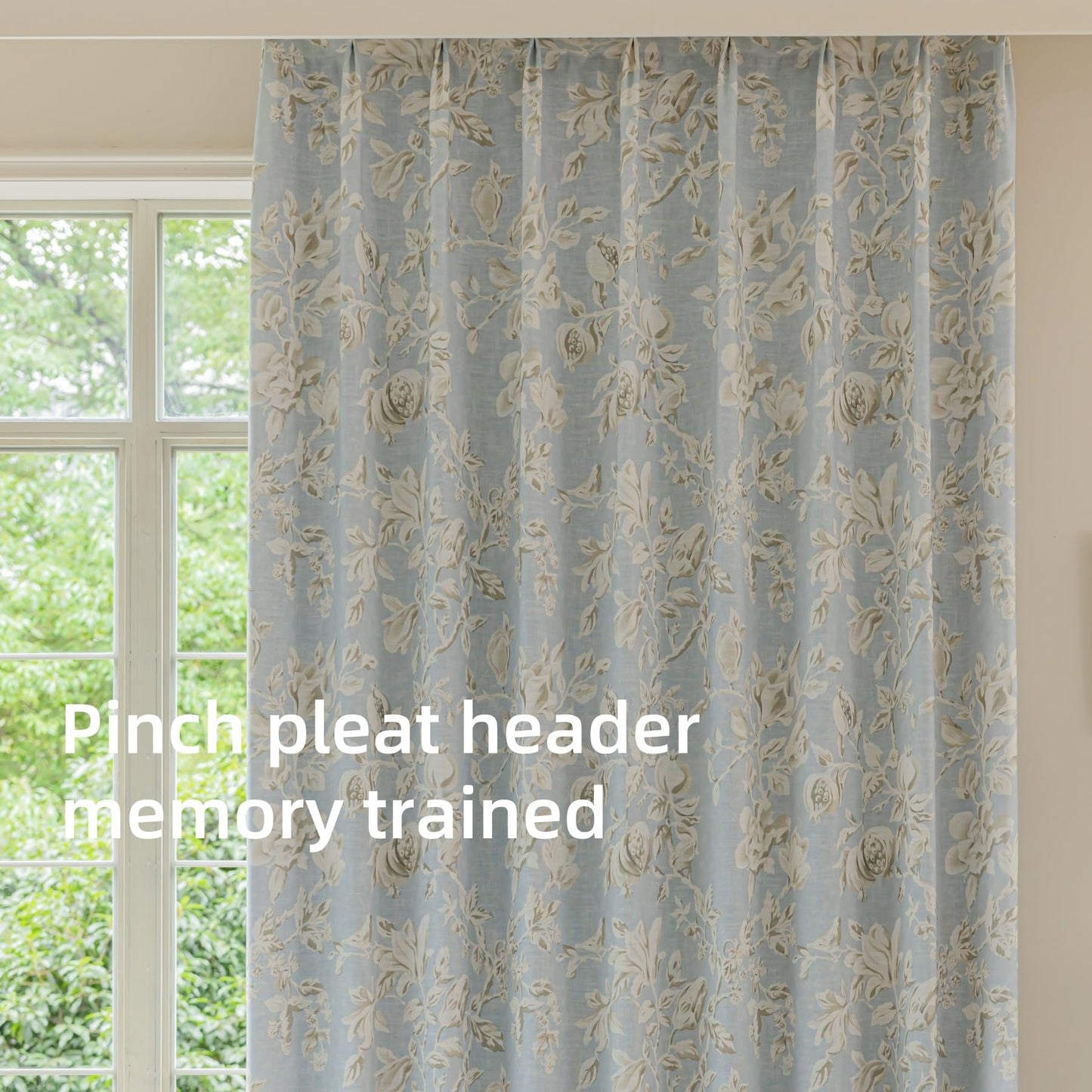 Blackout Pinch Pleat Curtains with Elegant Draping
