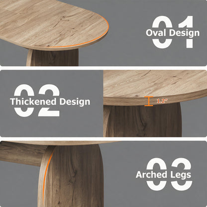 Extendable Oval Dining Table Set for 4 to 10