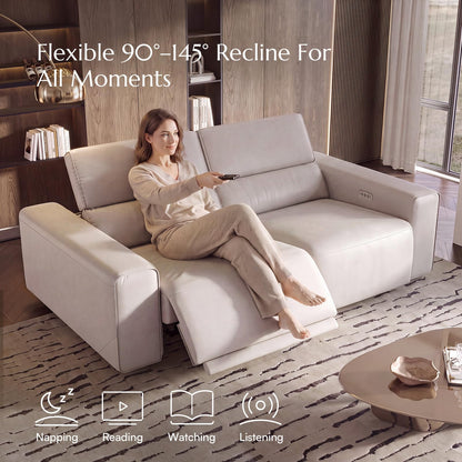 77-Inch Power Reclining Loveseat