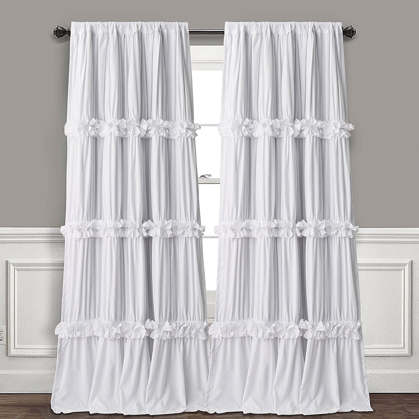 Thermal Blackout Curtains with Handmade Bow Ties