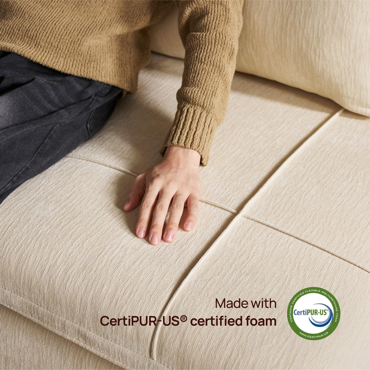 Modern Modular Sectional Sofa with Flexible Layout
