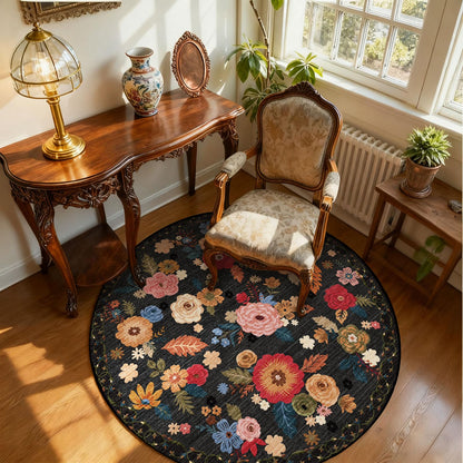 Washable Vintage Runner Rug with Non-Slip Backing