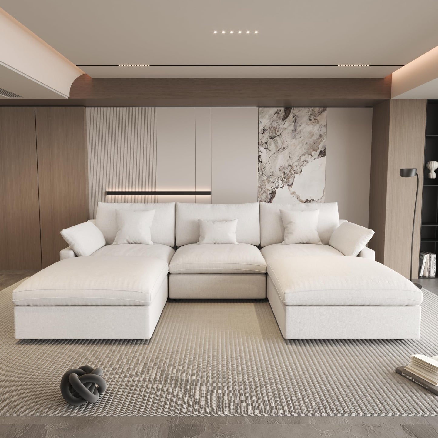 Linen Cloud Modular Sectional Sofa