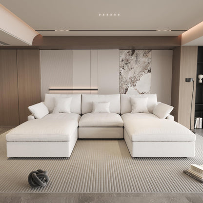 Linen Cloud Modular Sectional Sofa
