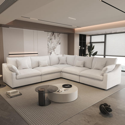 Linen Cloud Modular Sectional Sofa