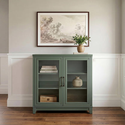 Martha Stewart Bedford Modular Fluted Storage Cabinet