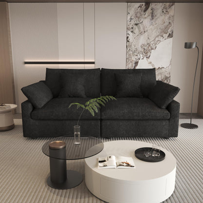 Linen Cloud Modular Sectional Sofa