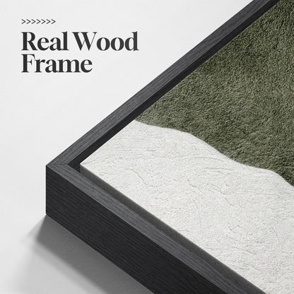 Vertical Abstract Framed Canvas Wall Art Set of 2