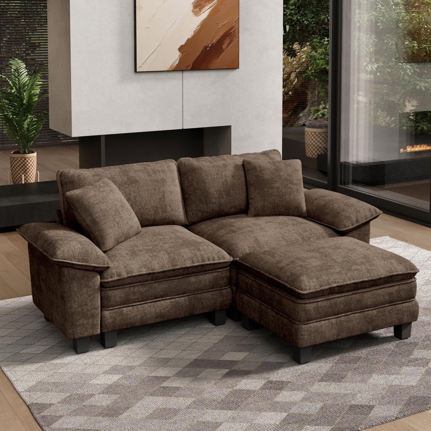 HERA'S HOUSE Modular Sectional Couches for Living Room Cloud Sofa