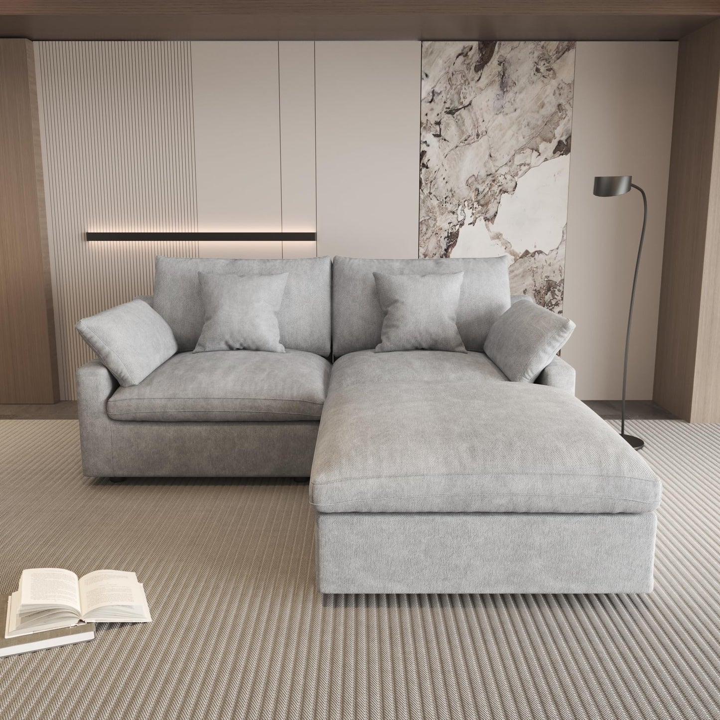 Linen Cloud Modular Sectional Sofa