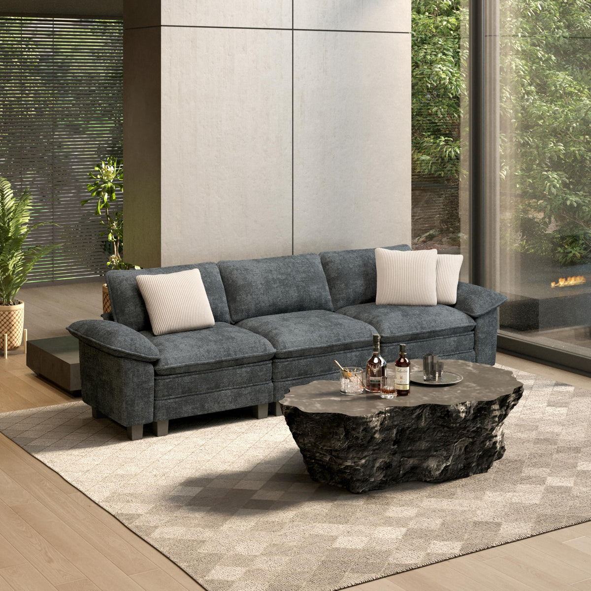 HERA'S HOUSE Modular Sectional Couches for Living Room Cloud Sofa