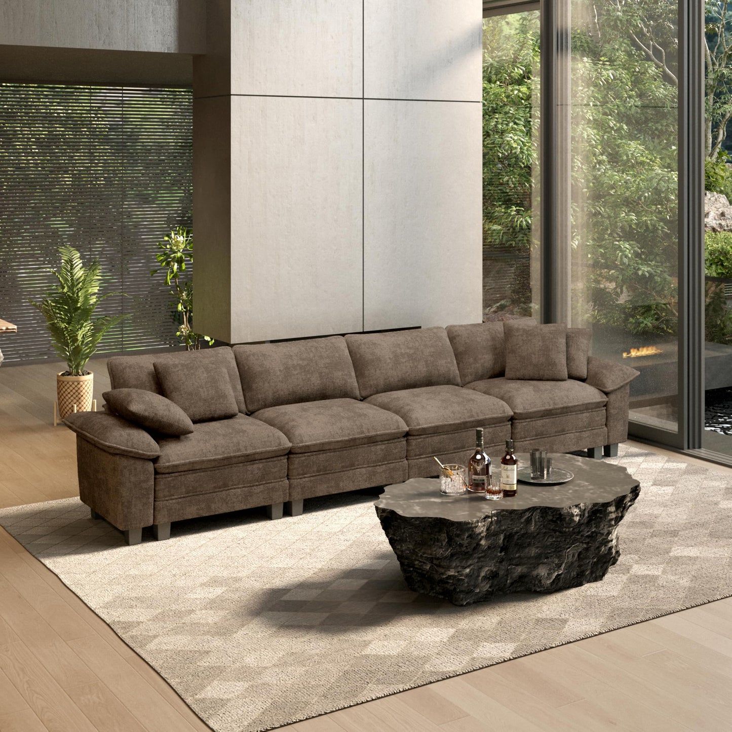 HERA'S HOUSE Modular Sectional Couches for Living Room Cloud Sofa