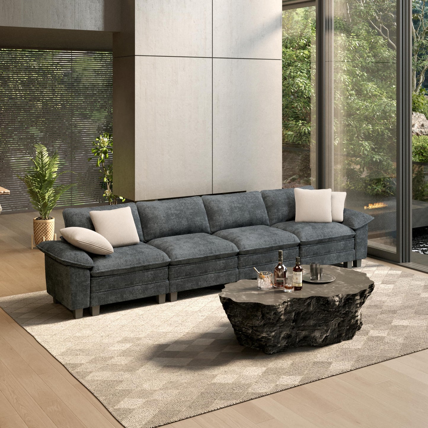 HERA'S HOUSE Modular Sectional Couches for Living Room Cloud Sofa