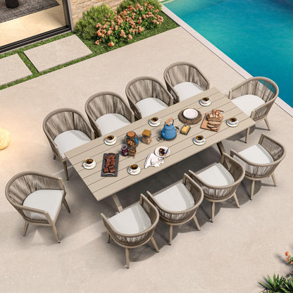 Portland Outdoor Dining Set with Modern Design