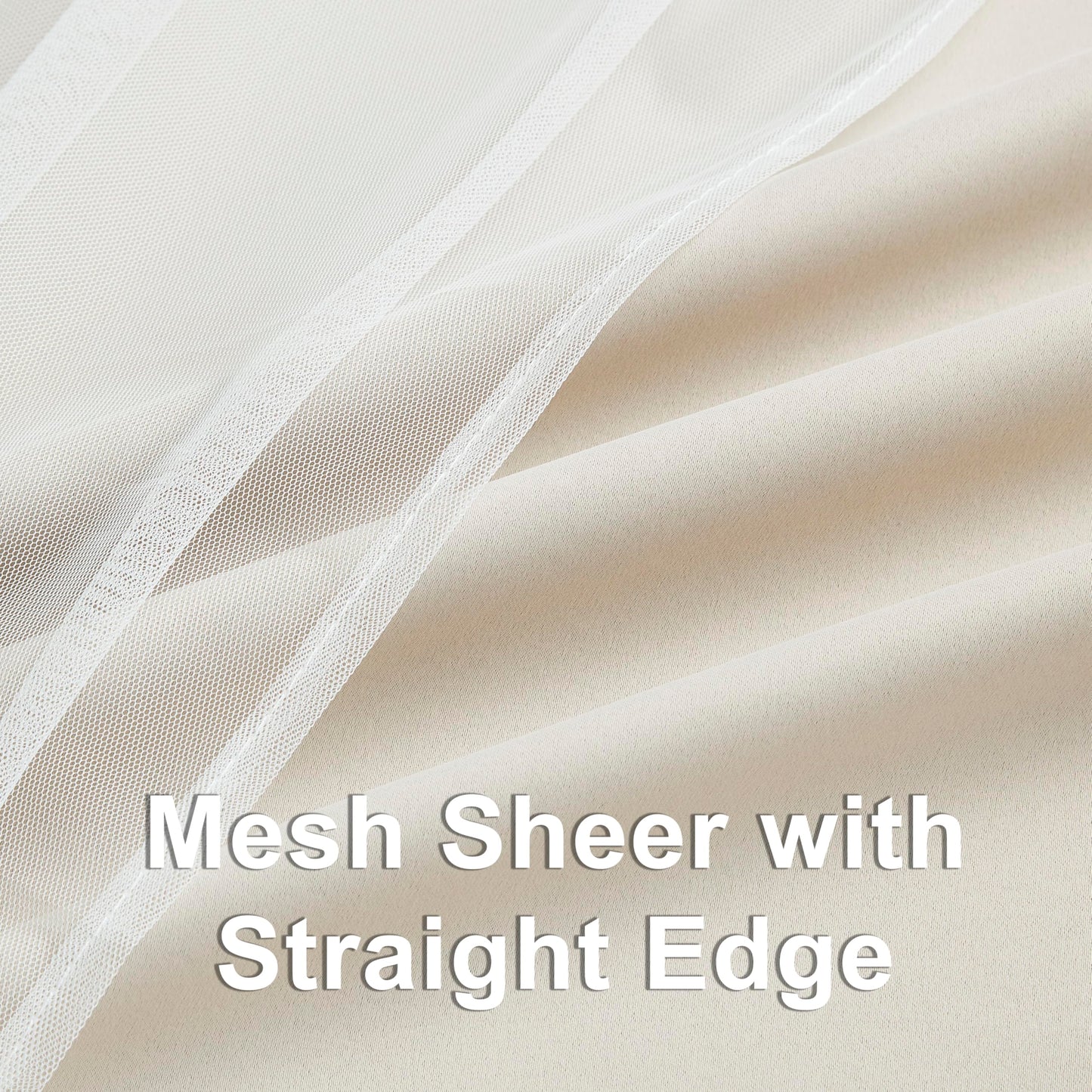 Overlay Grommet Curtains with Layered Draping