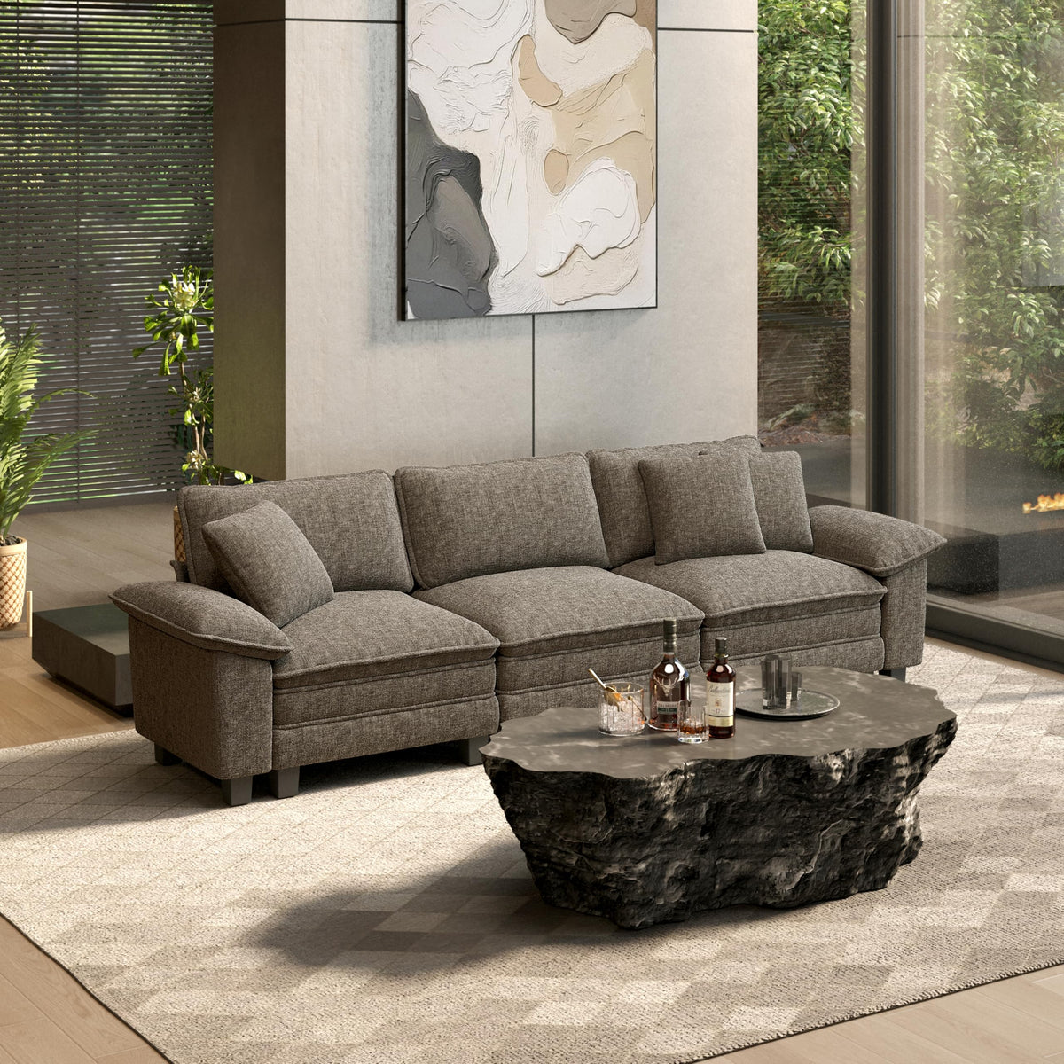 HERA'S HOUSE Modular Sectional Couches for Living Room Cloud Sofa