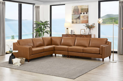Bella 100% Genuine Leather Sofa and Couch Set