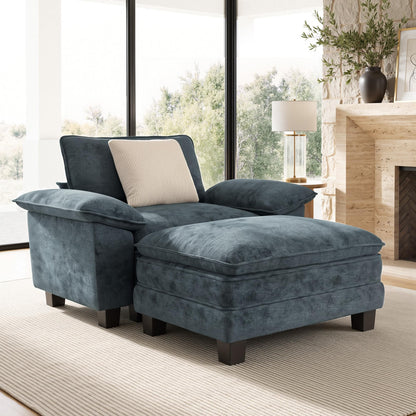 Shaped Modular Cloud Sectional Sofa
