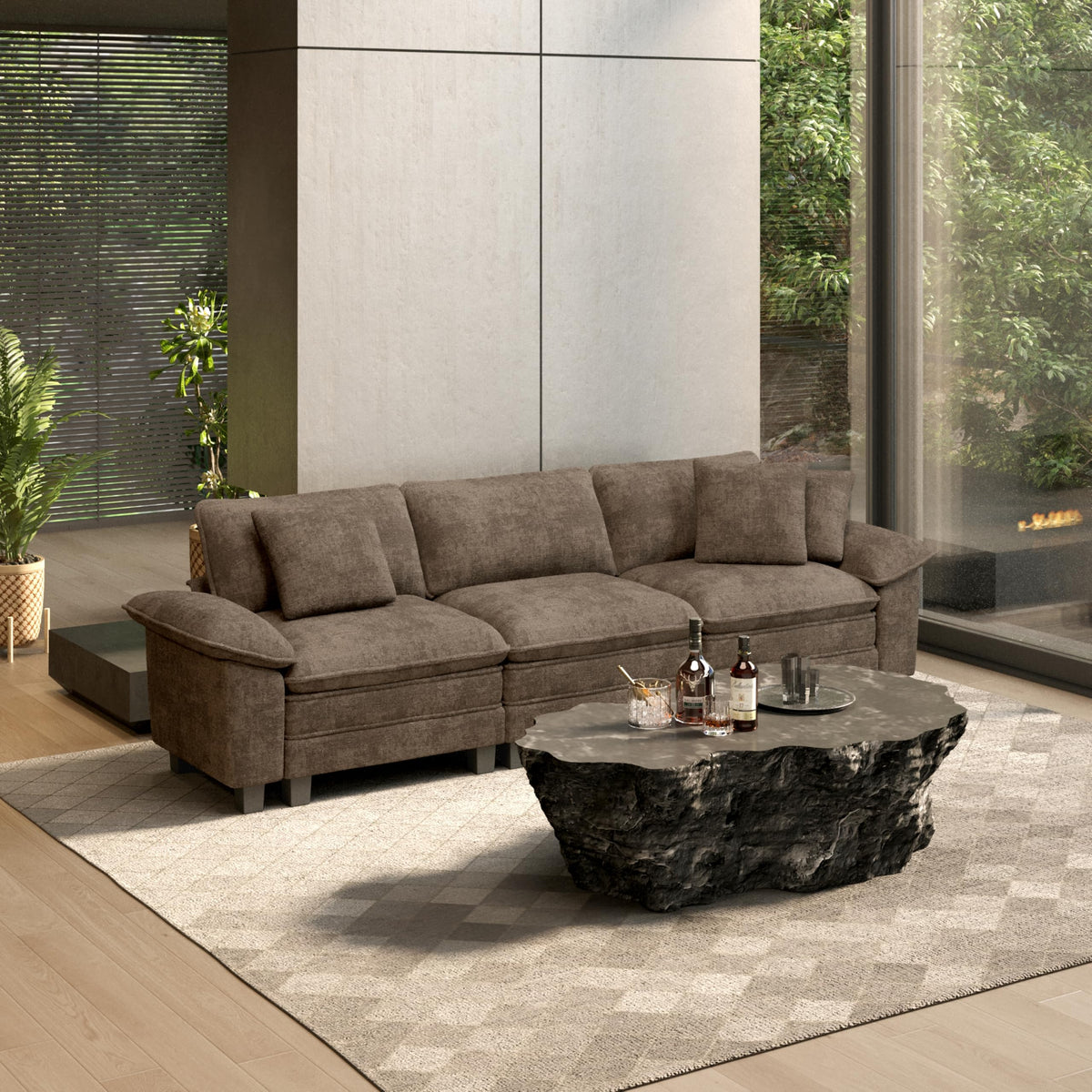 HERA'S HOUSE Modular Sectional Couches for Living Room Cloud Sofa