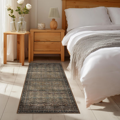 Ultra-Soft Washable Area Rug with Non-Slip Backing