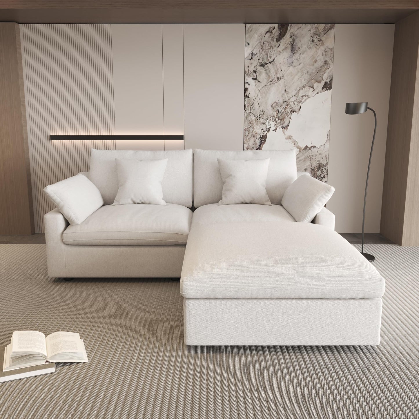 Linen Cloud Modular Sectional Sofa