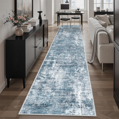 Washable Area Rug with Non-Slip Backing