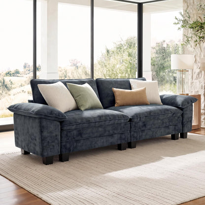 Shaped Modular Cloud Sectional Sofa