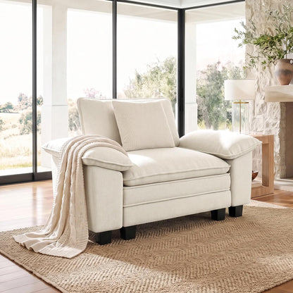 Shaped Modular Cloud Sectional Sofa