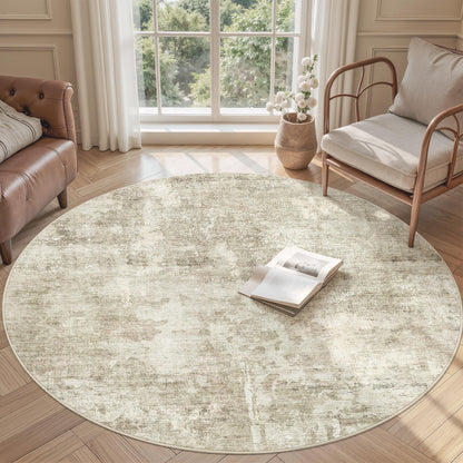 Washable Area Rug with Non-Slip Backing