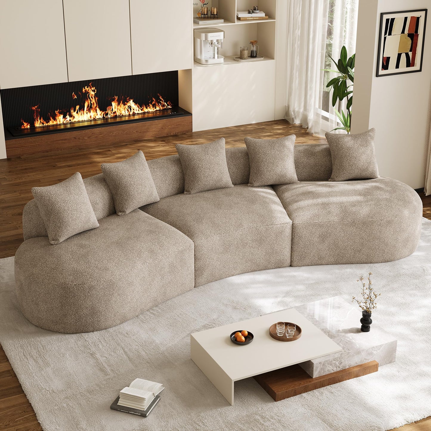 DAMAIFROM Sectional Sofa for Living Room