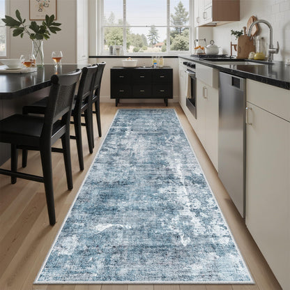 Washable Area Rug with Non-Slip Backing