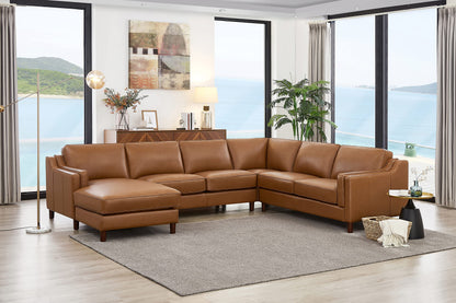 Bella 100% Genuine Leather Sofa and Couch Set