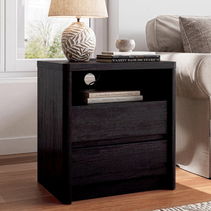 Modern 9-Drawer Bedroom Set with Matching Nightstands