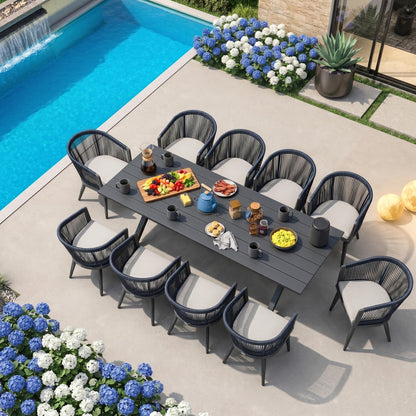 Portland Outdoor Dining Set with Modern Design