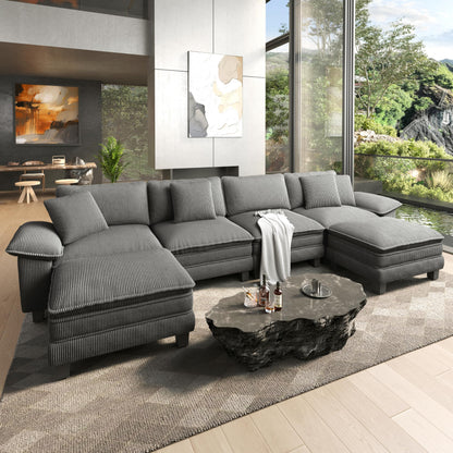 Modular Cloud Sectional Sofa for Living Room
