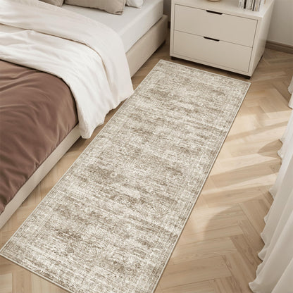 Washable Area Rug with Non-Slip Backing