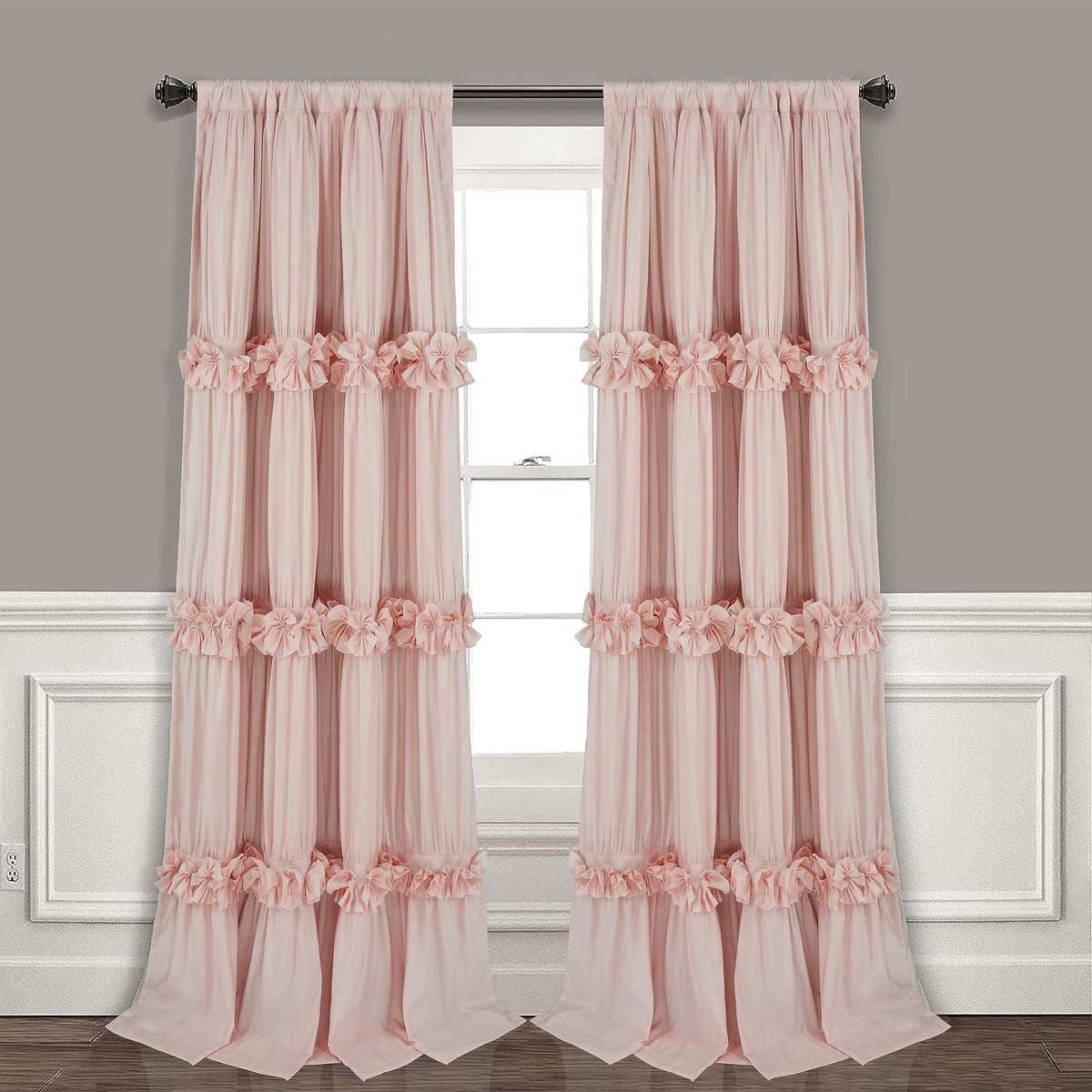 Thermal Blackout Curtains with Handmade Bow Ties